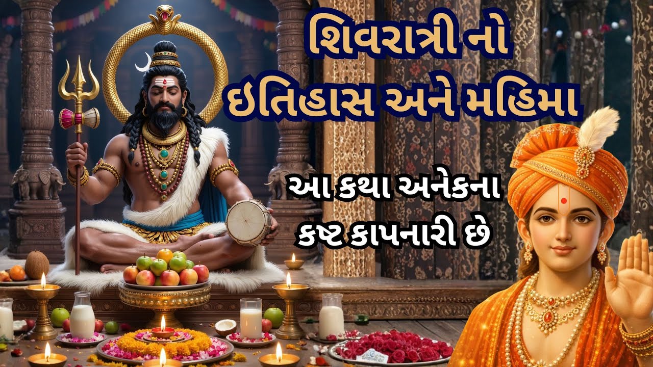 શિવરાત્રી નો ઇતિહાસ અને મહિમા || આ કથા અનેક કષ્ટ કાપનારી છે ||SHIVRATRI HISTORY AND MAHIMA ||