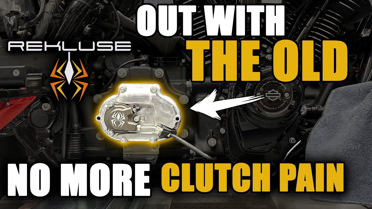 Rekluse Slave Cylinder and Harley Clutch Service