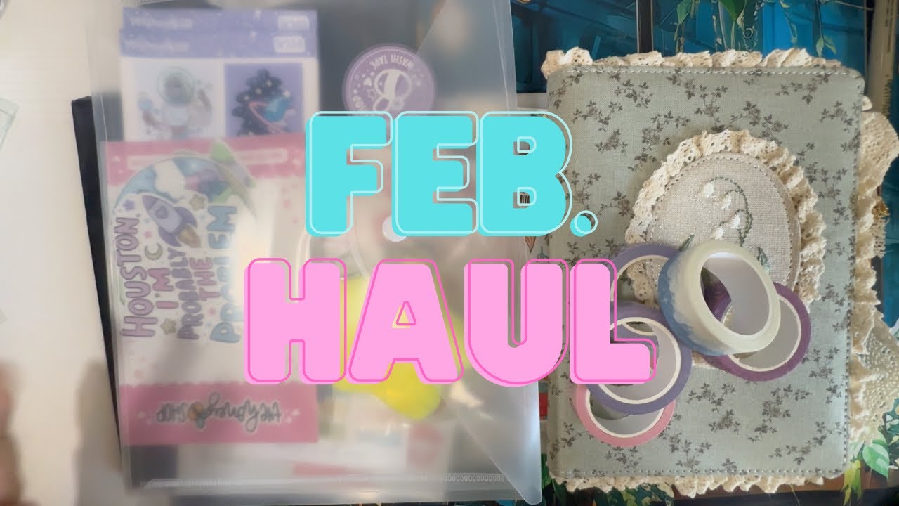 February Stationary Haul | Miniijoy, Starlight Paper Studio, Honey B Shop