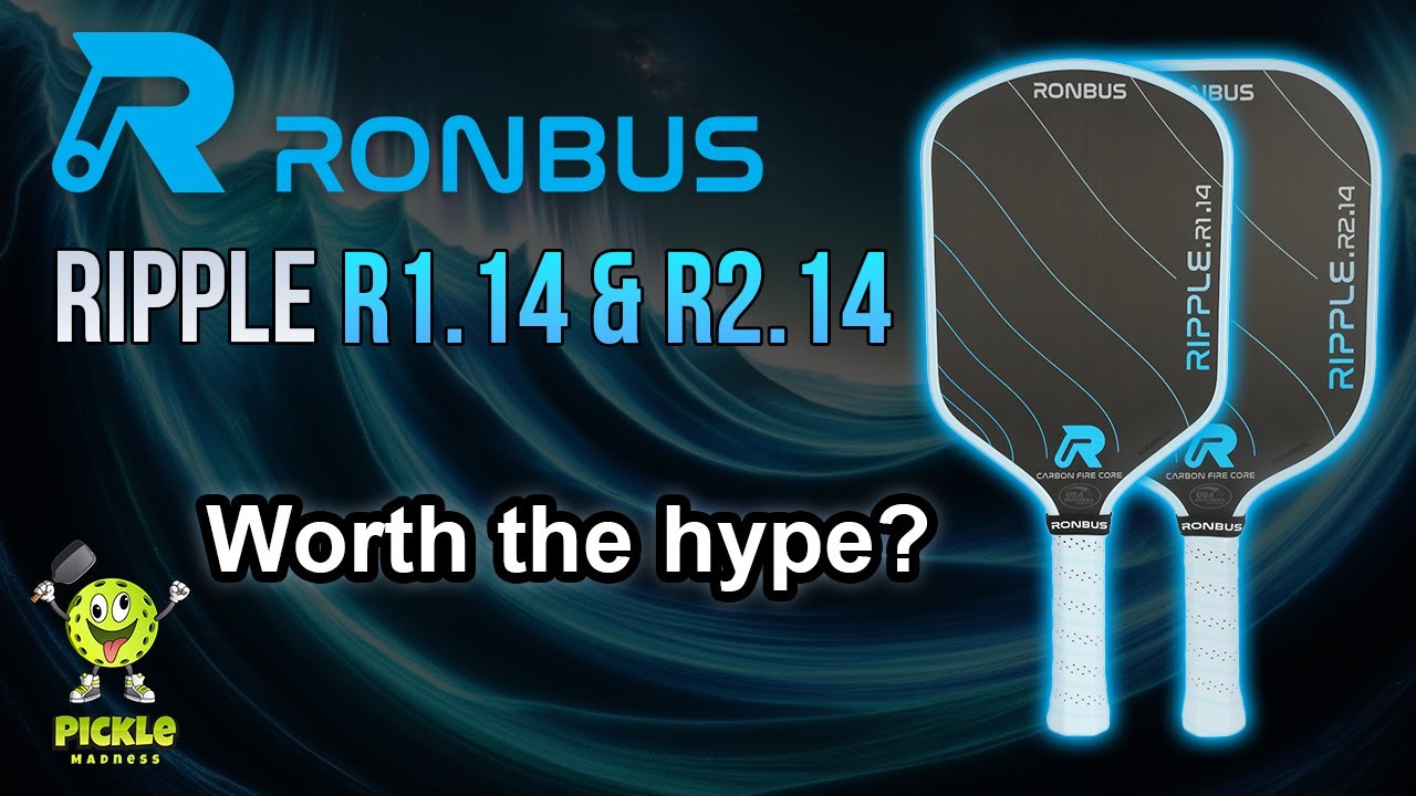 Ronbus Ripple Pickleball Paddle Review: R1.14 & R2.14