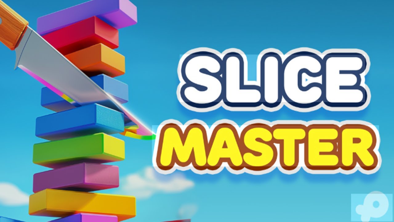 Slice Master Gameplay, Oddly Satisfying Cutting Game, Colorful Blocks Slice #viralvideo #gameplay