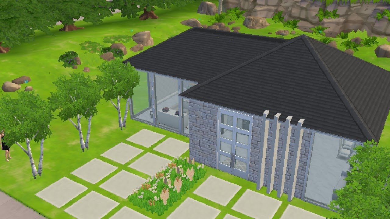 The Sims Mobile | Tiny Modern Home