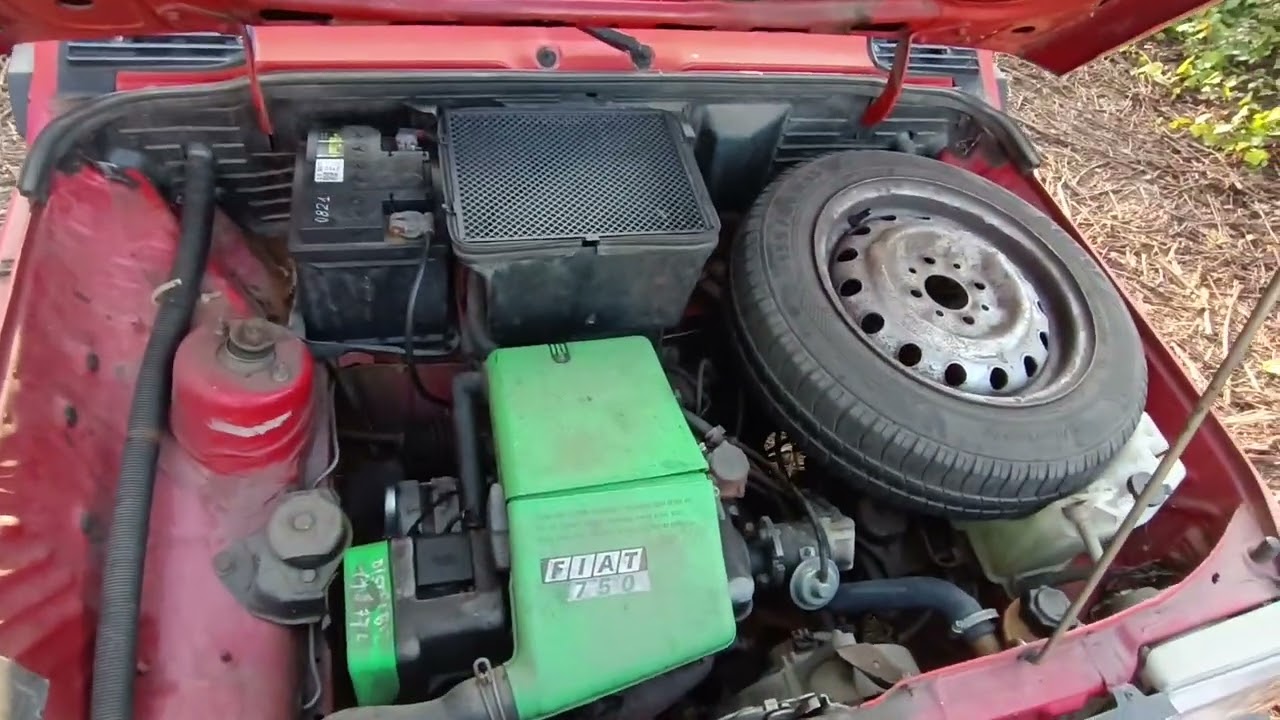 Fiat panda 750 CL 1986 salvata dalla demolizione