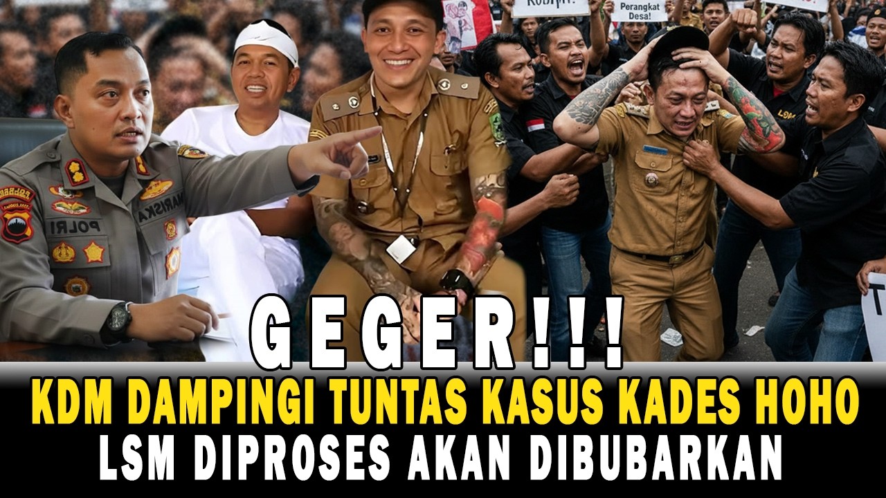 PROSES PEMBUBARAN LSM BANJARNEGARA‼️USAI KADES HOHO MENGUNJUNGI KANG DEDI MULYADI‼️