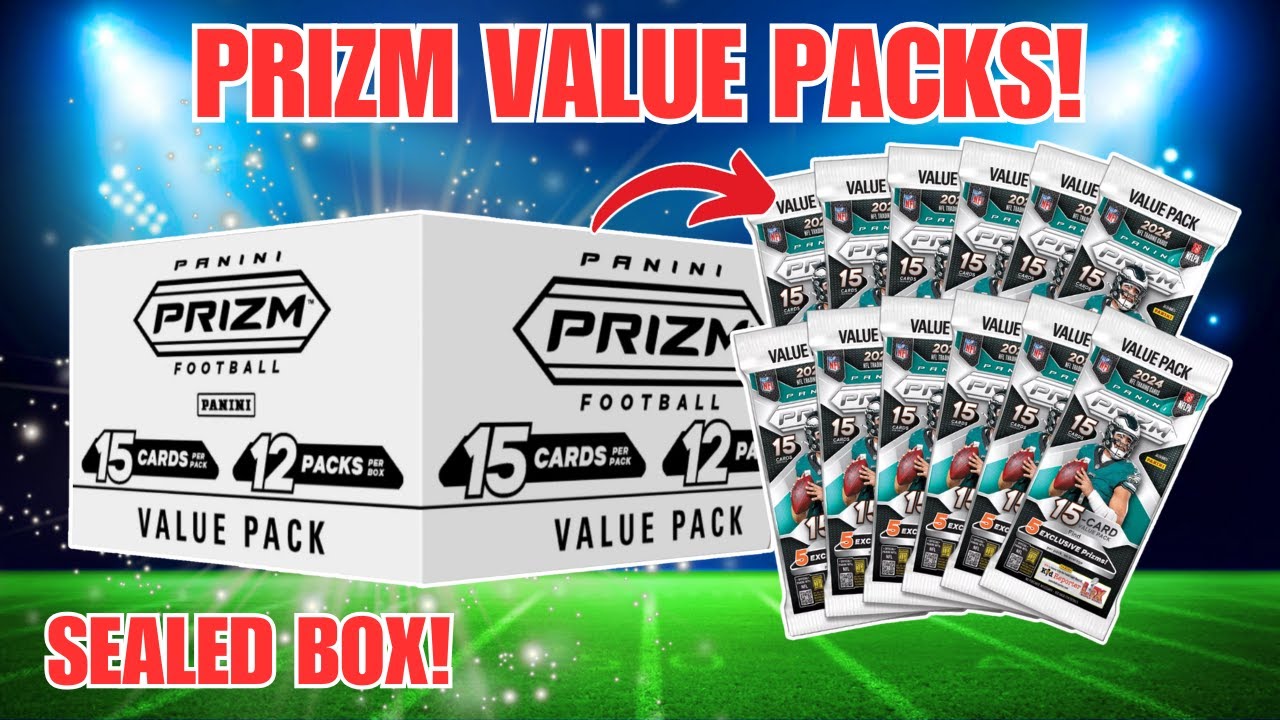 WATCH BEFORE BUYING! Opening A Sealed Box of 2024 Prizm Football Value/Fat Packs!
