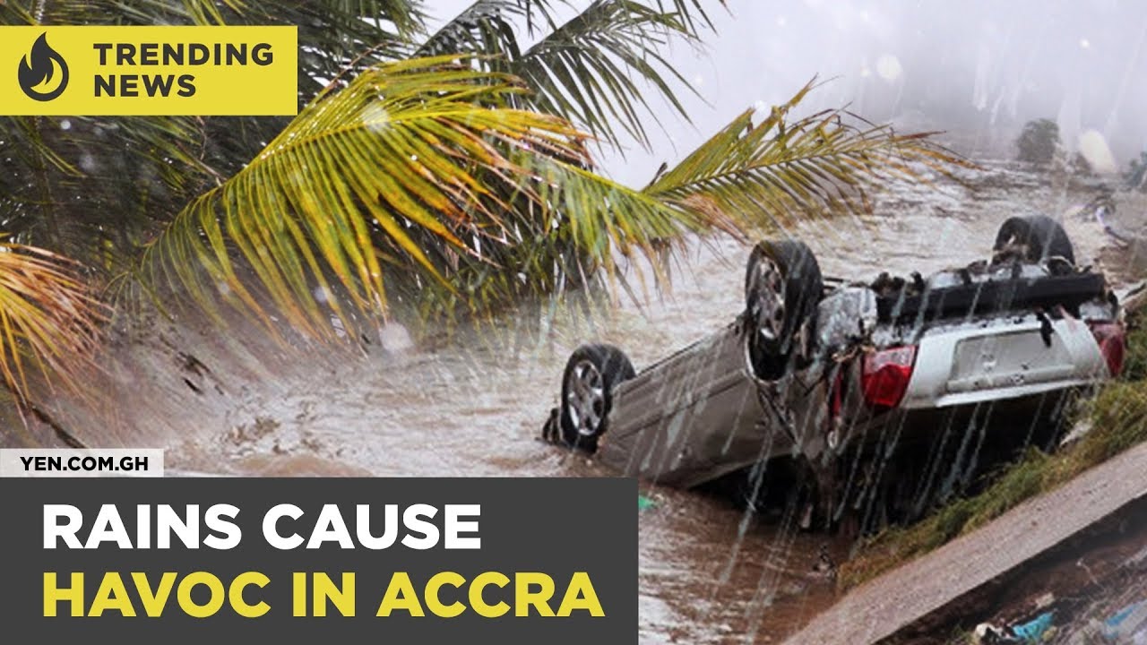 Ghana News Today: 5 confirmed dead / some schools closed down following torrential rains | #Yencomgh