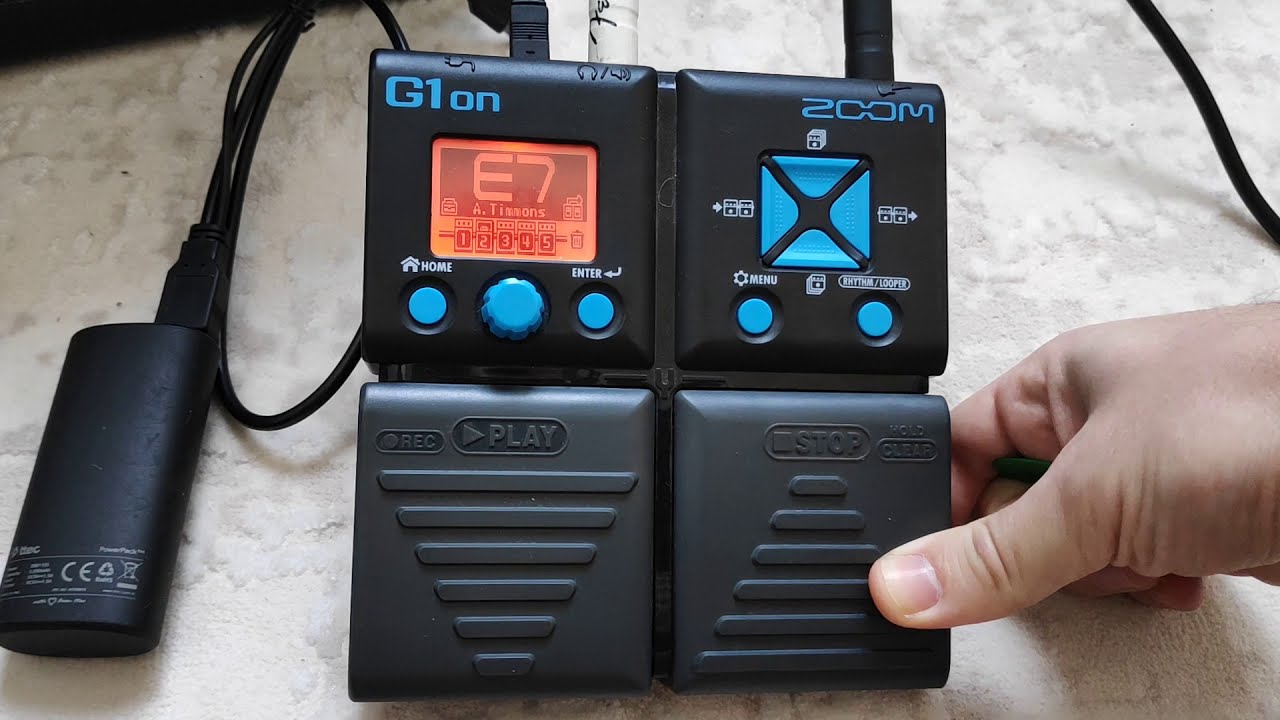GİTARA YENİ BAŞLAYANLAR İÇİN TAVSİYE ZOOM G1ON. GİTAR PROSESÖRÜ NASIL KULLANILIR?