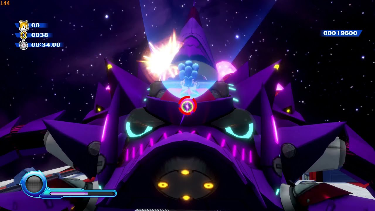 Sonic Colours Ultimate - Terminal Velocity Boss Speedrun - 