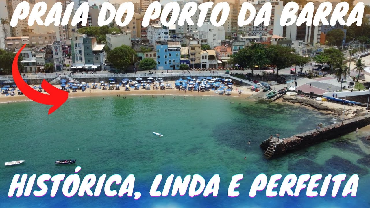 PORTO DA BARRA UMA DAS MAIS BELAS PRAIAS DO MUNDO E FICA EM SALVADOR #vds #metro #dji #drone