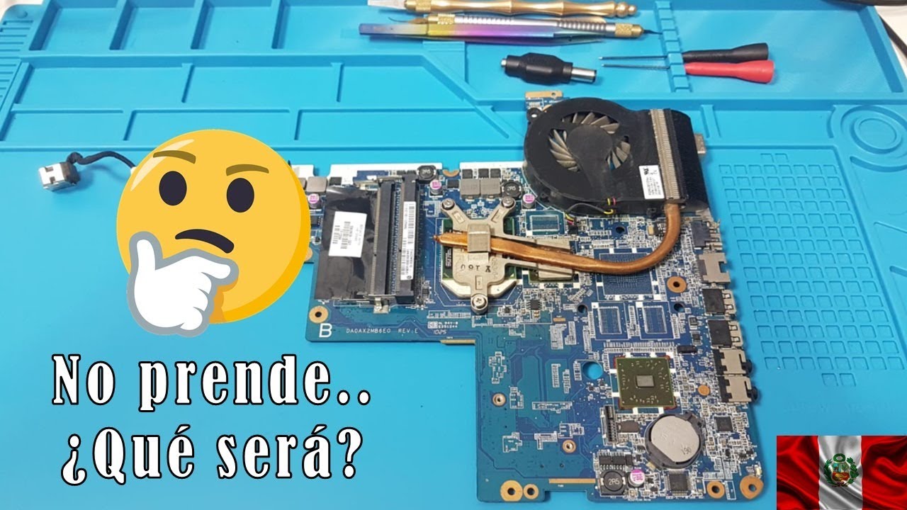 🔵  HP G42 AMD  - no prende   ¿Será Reballing? 😁