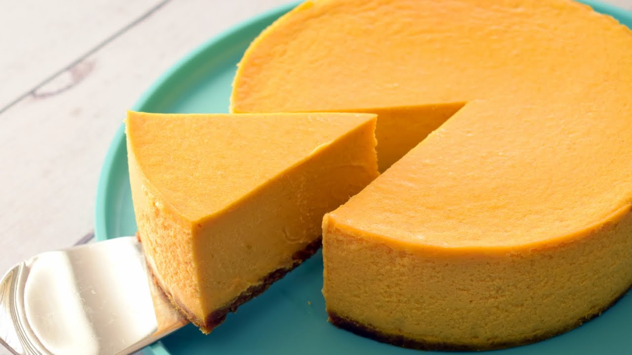 Pumpkin Cheesecake Recipe | SweetsMin