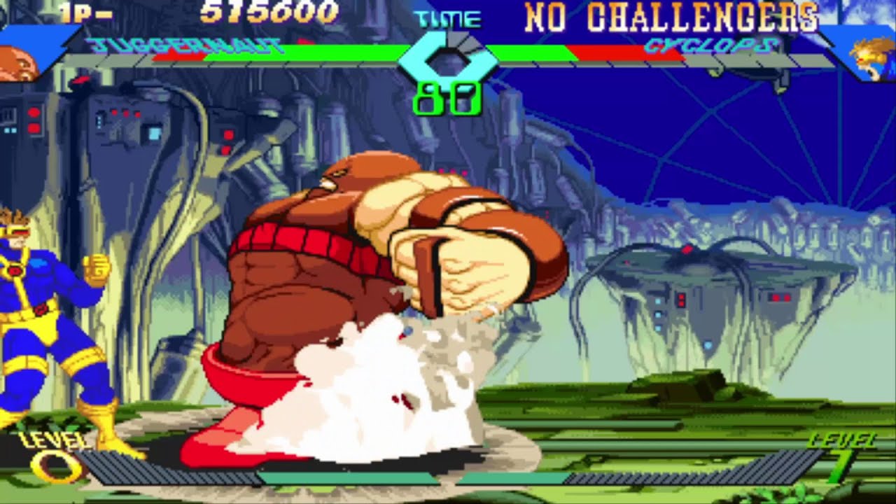 X-Men vs Street Fighter (Juggernaut Ending)