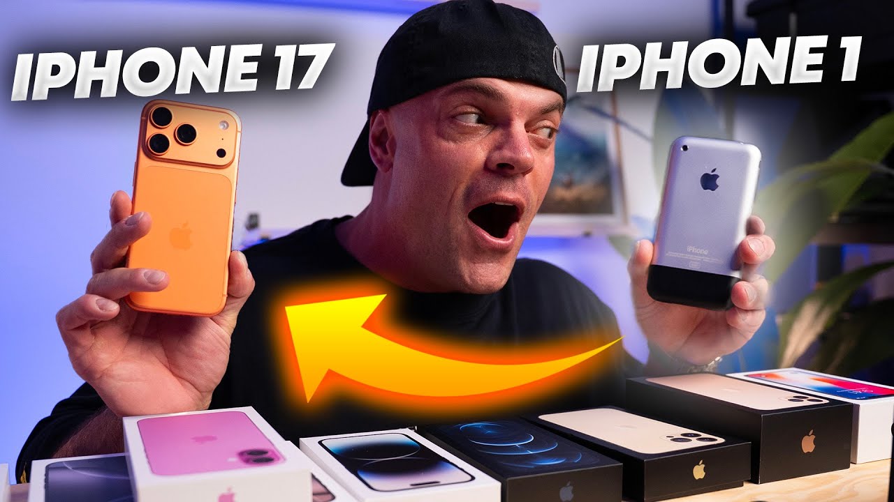 La mia collezione di iPhone - da 1 a 17