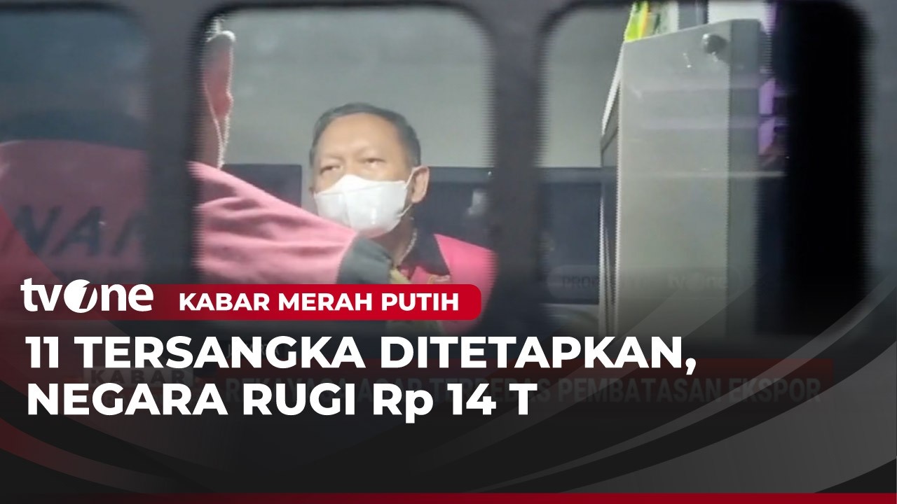 Kejagung Tetapkan 11 Tersangka Korupsi Ekspor Limbah Sawit, Rugikan Negara Rp 14 T | tvOne