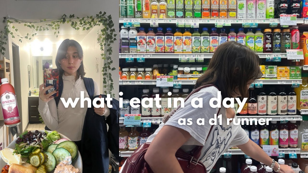 what i eat in a day as a d1 runner (simple, healthy, plant-based)