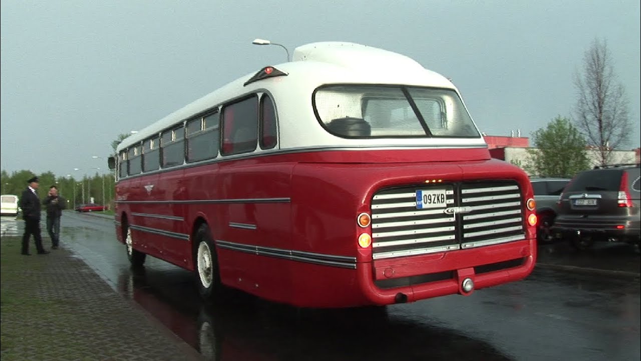Ikarus 55 Lux, ZIS-127, Ikarus 255 – Classic buses in Tallinn / Ретро-автобусы в Таллинне