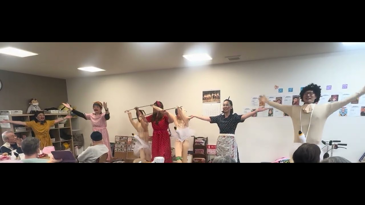 正月恒例の出し物で東京ブギウギ踊ってみた！ラストの日
