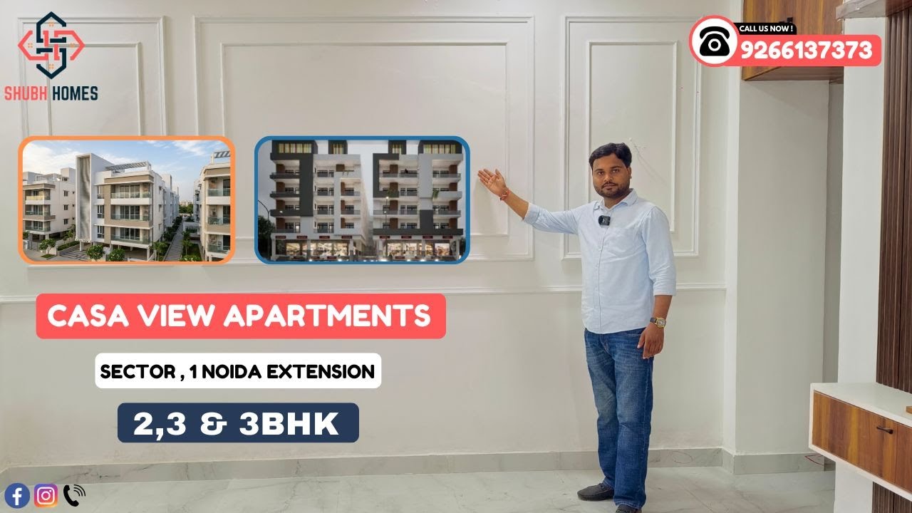 Casa View | 2,3,4 BHK Luxury Builder Floors In Greater Noida | Prime Location @ Best Price