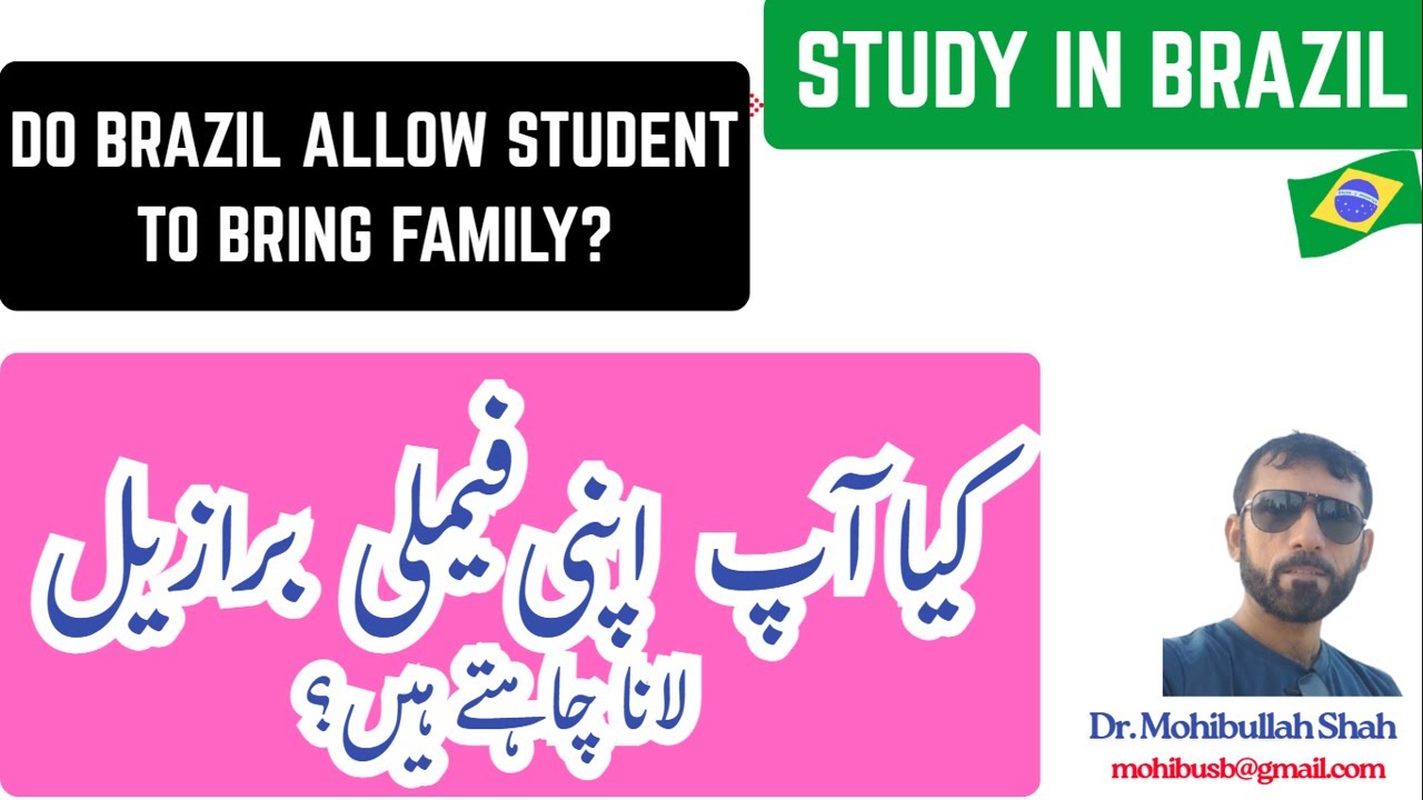 Family Visa for Students in Brazil | Can You Bring Your Spouse and Kids? Full Guide.
