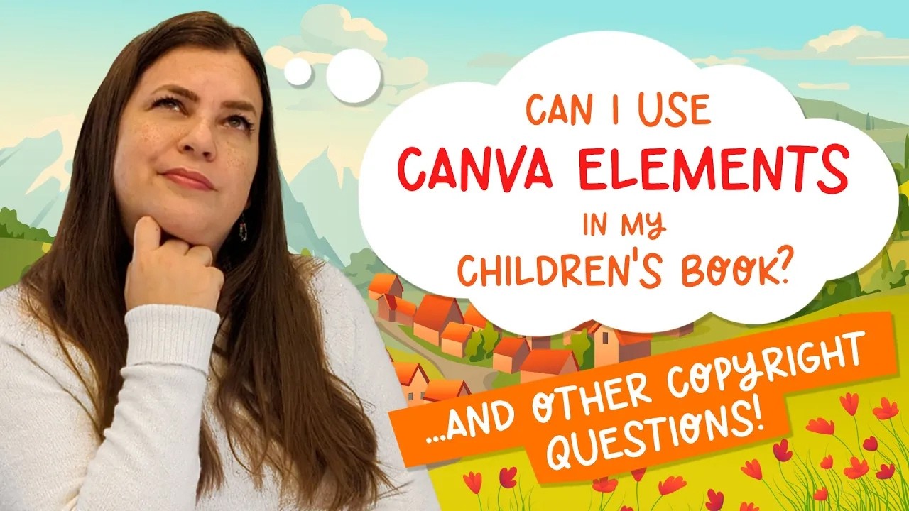 Могу ли я использовать элементы CANVA в своей детской книге?