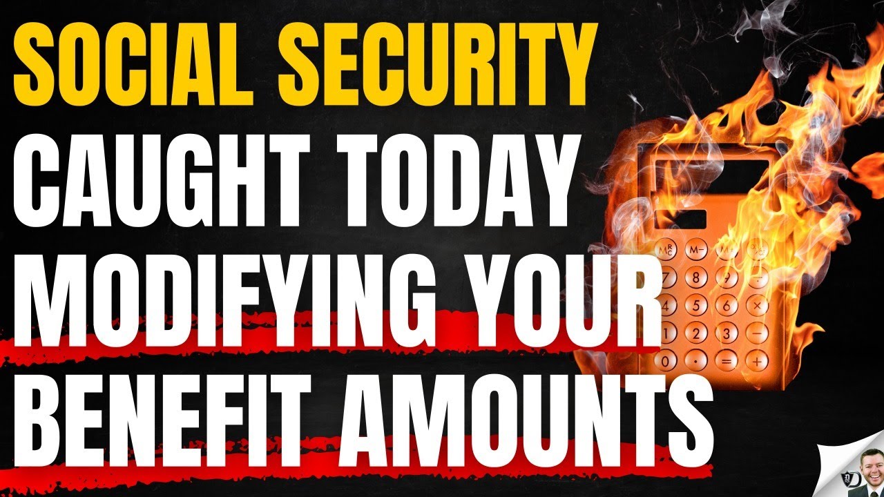 Social Security Was Caught Modifying Your Benefit Amounts Today