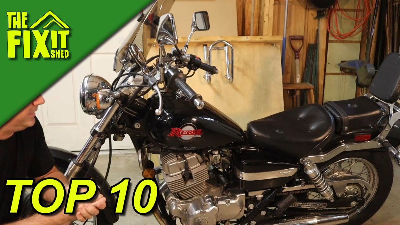 10 главных вещей, которые я усвоил, проехав 1000 миль на моём Honda Rebel 250 (CMX250C) 2002 года...
