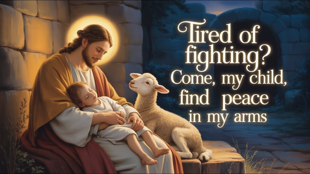 Tired of Fighting? Come, My Child, Find Peace in My Arms