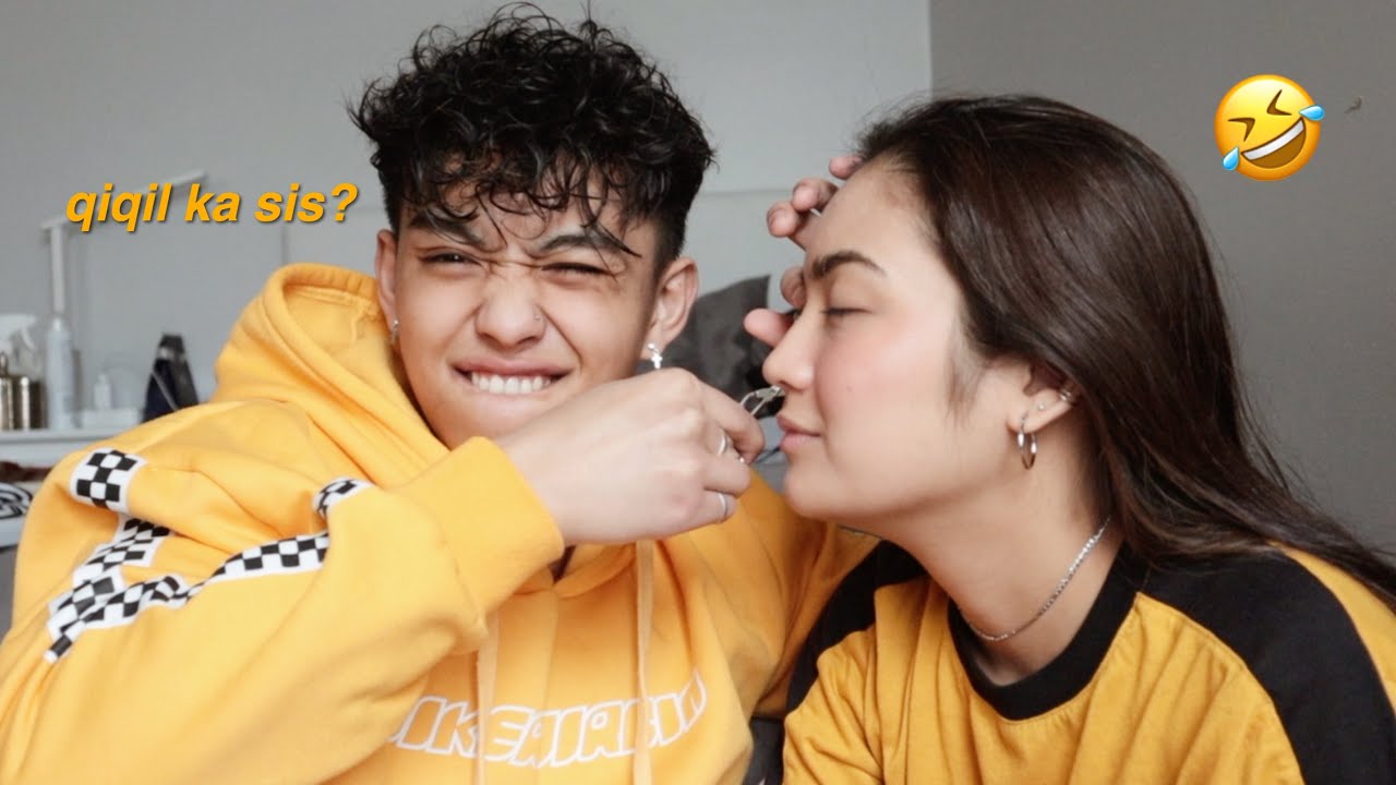 boyfriend does my makeup LMAO (meet my boyfriend!)