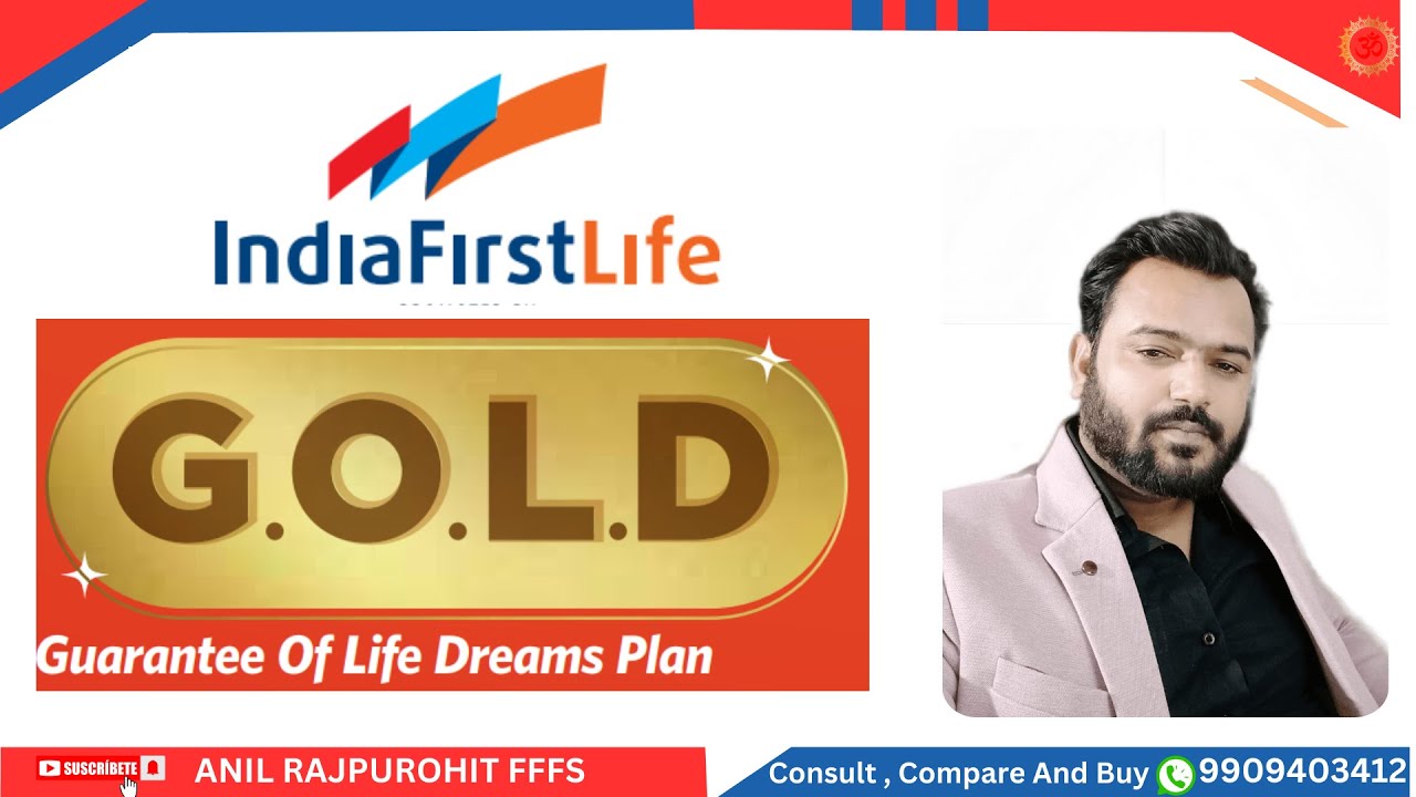 India First Life GOLD Plan || India First Life Guarantee Of Life Dreams Plan || Gold Plan