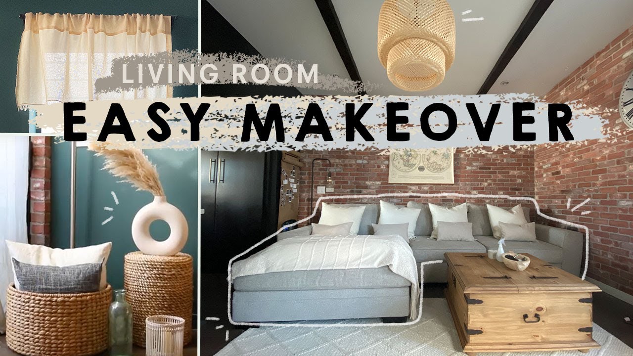 DIY Living Room Makeover