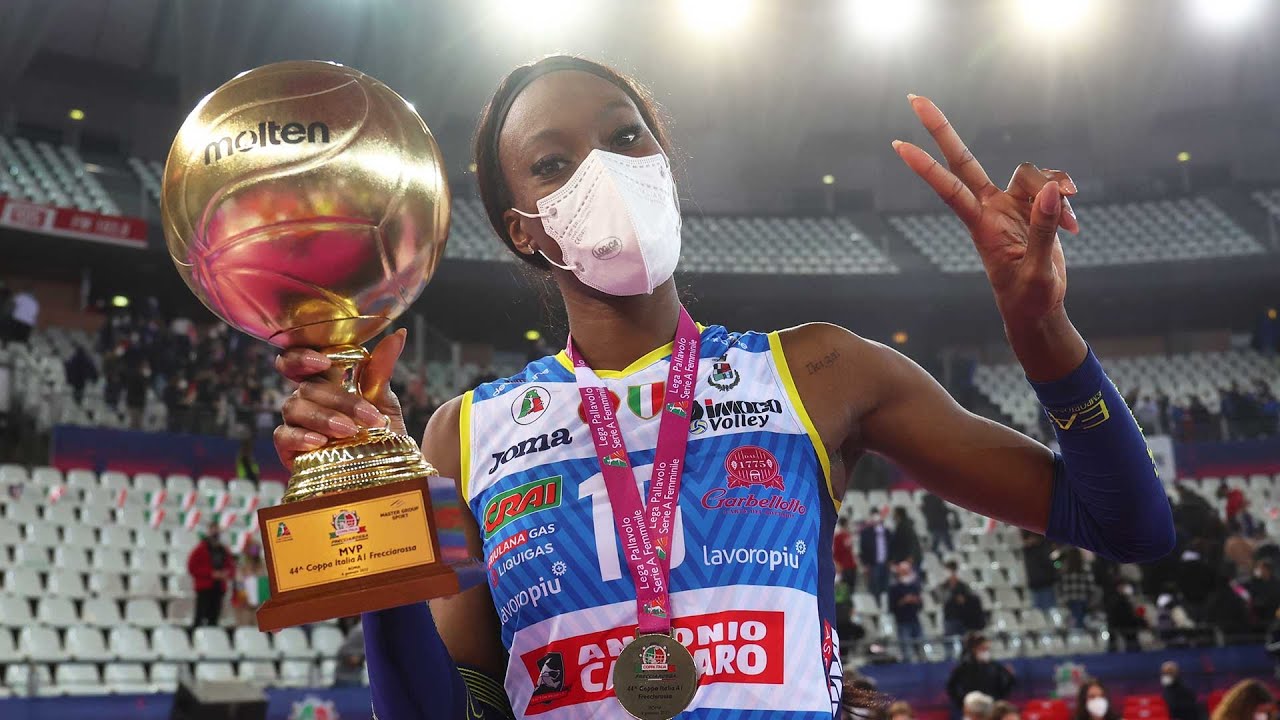 Paola Egonu - MVP Finali Coppa Italia Frecciarossa 2022 - Lega Volley Femminile 2021/22