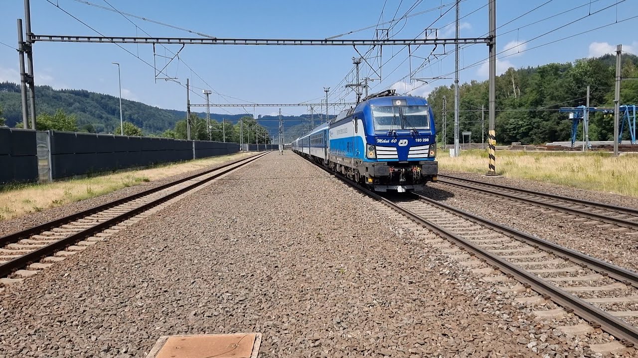 Vlaky - Ústí nad Orlicí - 29.6.2024