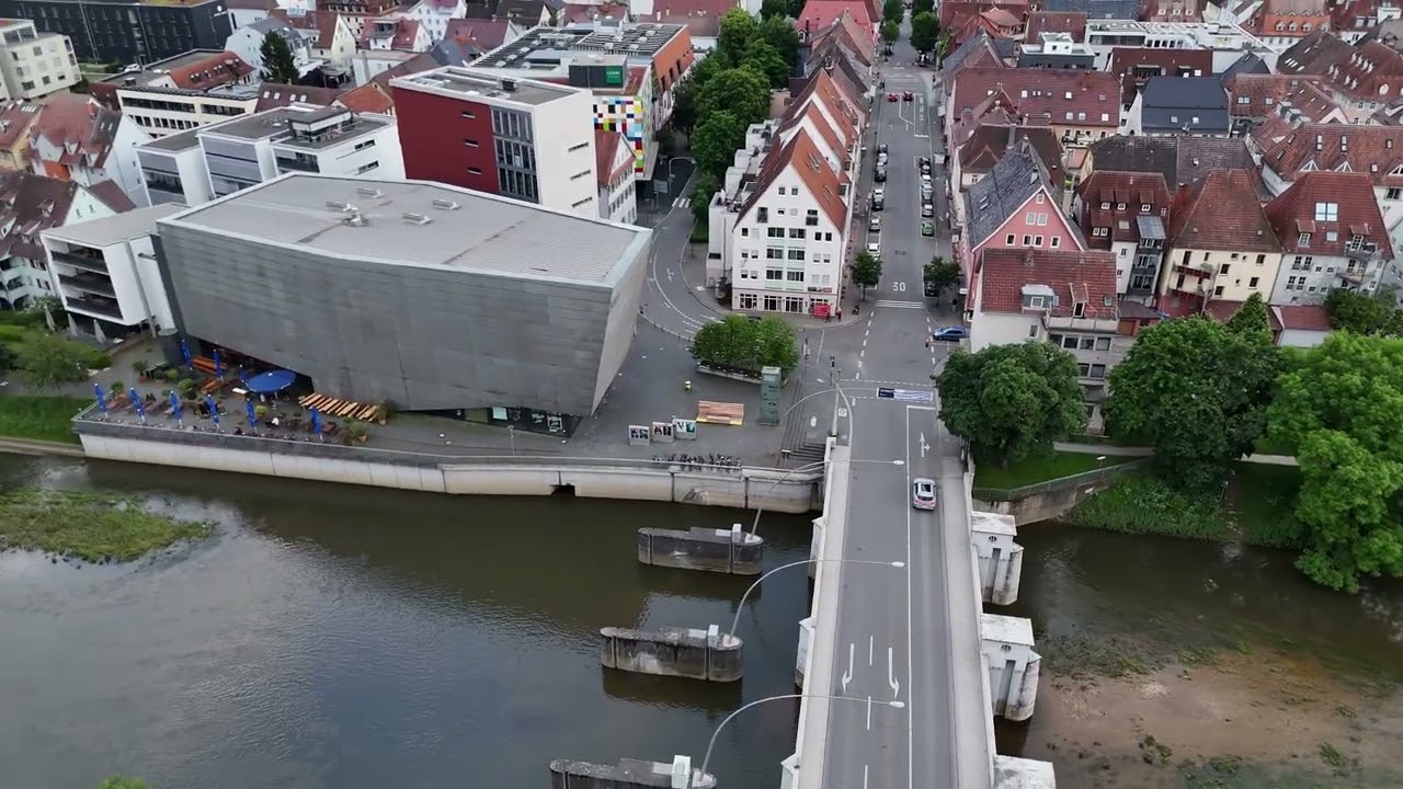 DJI Meditations Flug Tuttlingen und Donautal