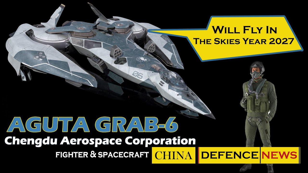 AGUTA GRAB 6 - FIGHTER AND SPACECRAFT - Chengdu Aerospace China