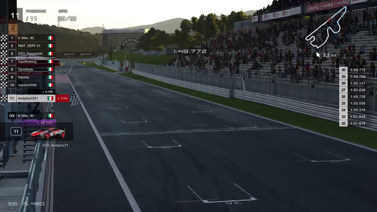 Campionato ALL TRACTION 4.0 gara 3 lobby 1 GT SUPERLEAGUE