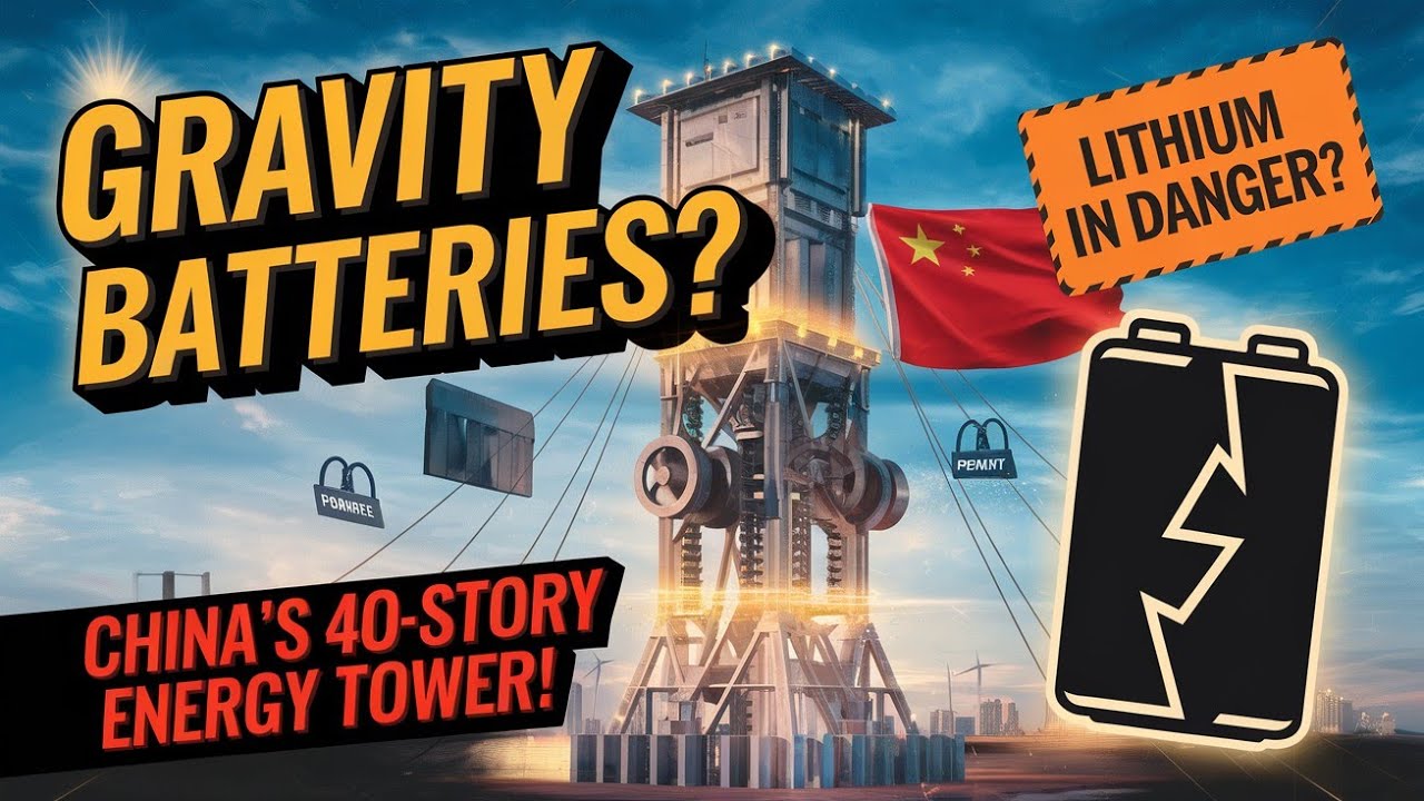 China&rsquo;s 40-Story Gravity Batteries: The End of Lithium&rsquo;s Reign?
