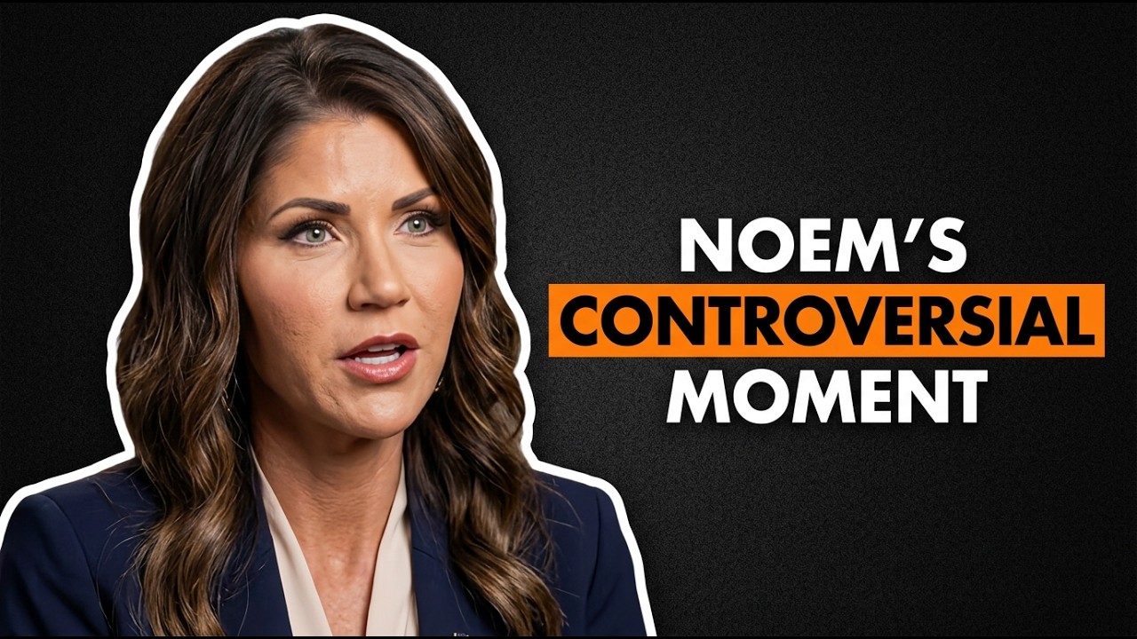 The Painfully Awkward Question Kristi Noem Didn&rsquo;t See Coming 😳 | Chris Cillizza