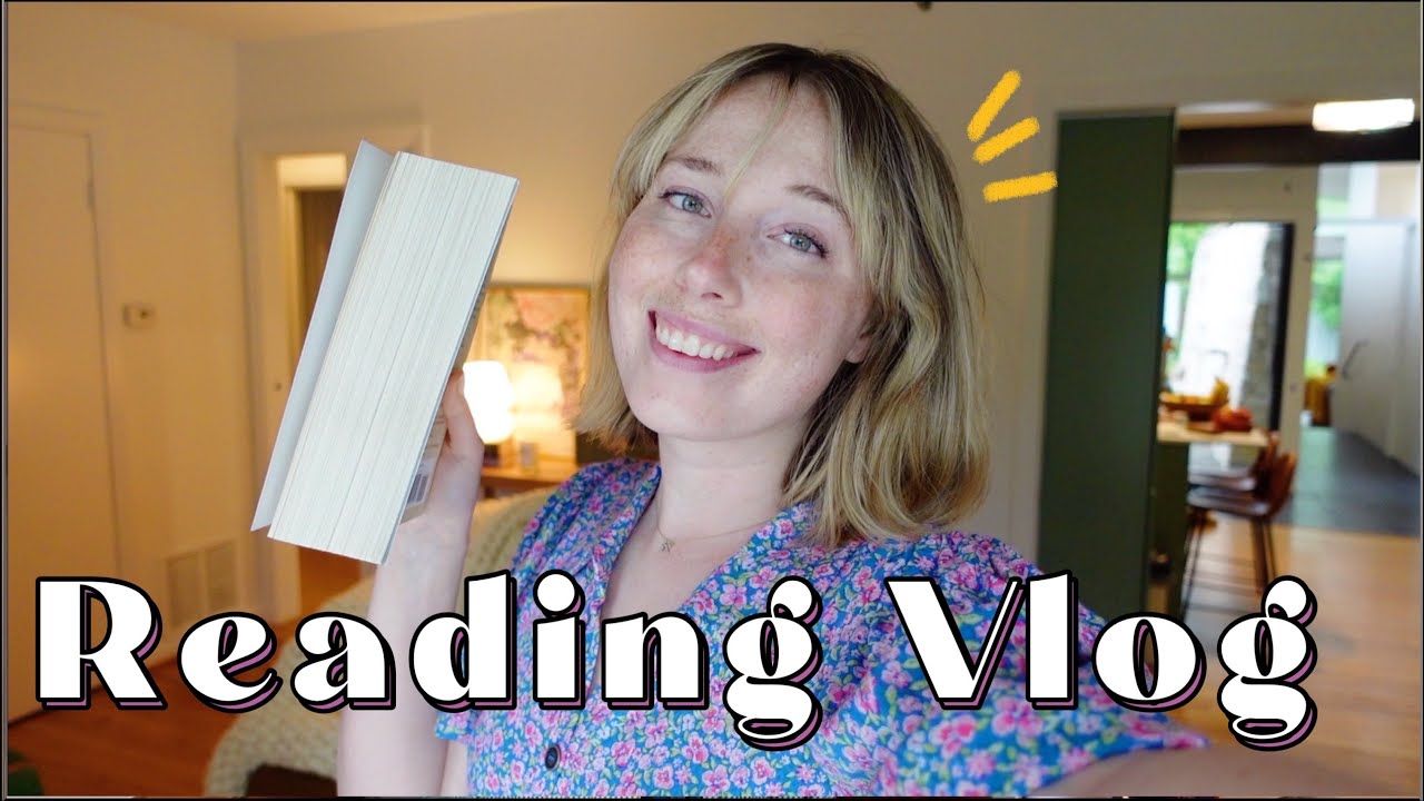 READING VLOG: my house is PAINTED + finishing a fav fantasy series!