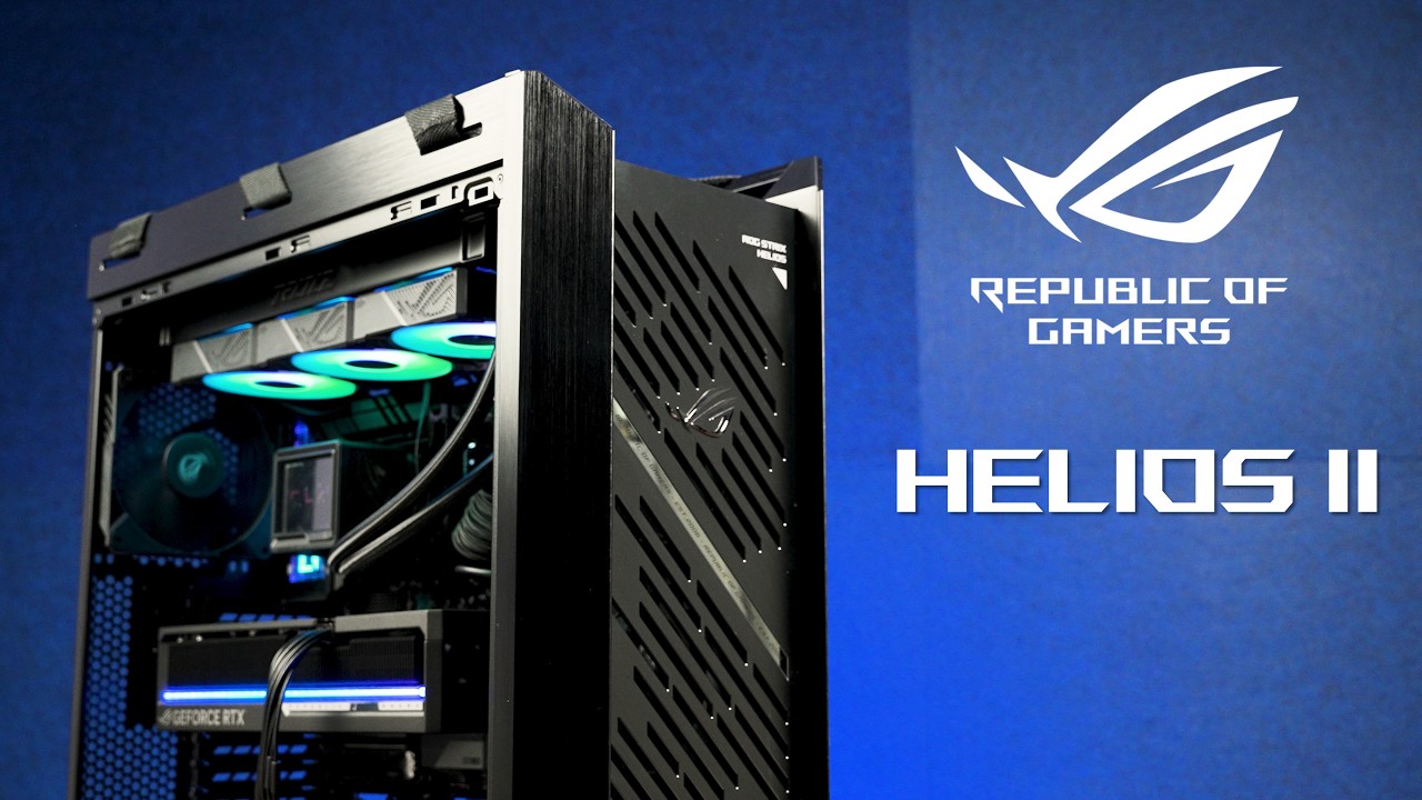 【Huan】 全面的現代化升級! ROG Helios II 太陽神二代機殼評測