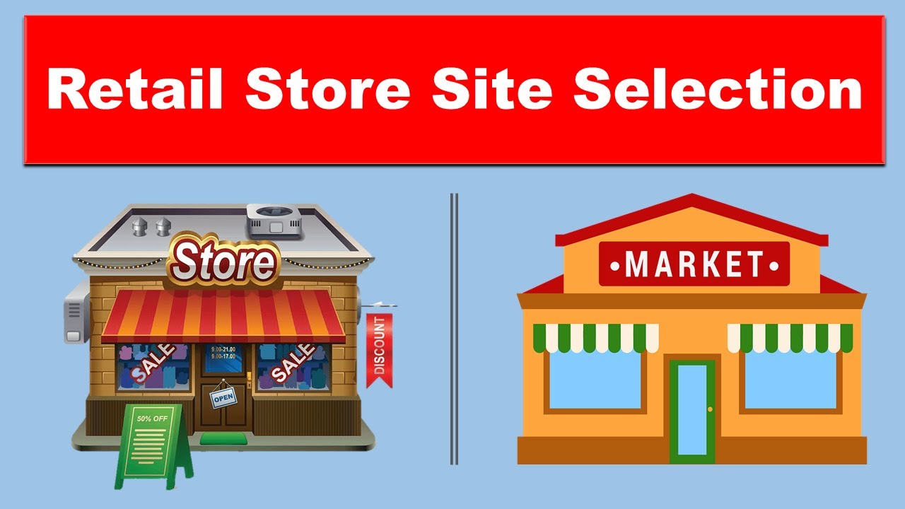Site Evaluation Process of Retail Store | Retail Store Location and Site Selection Process