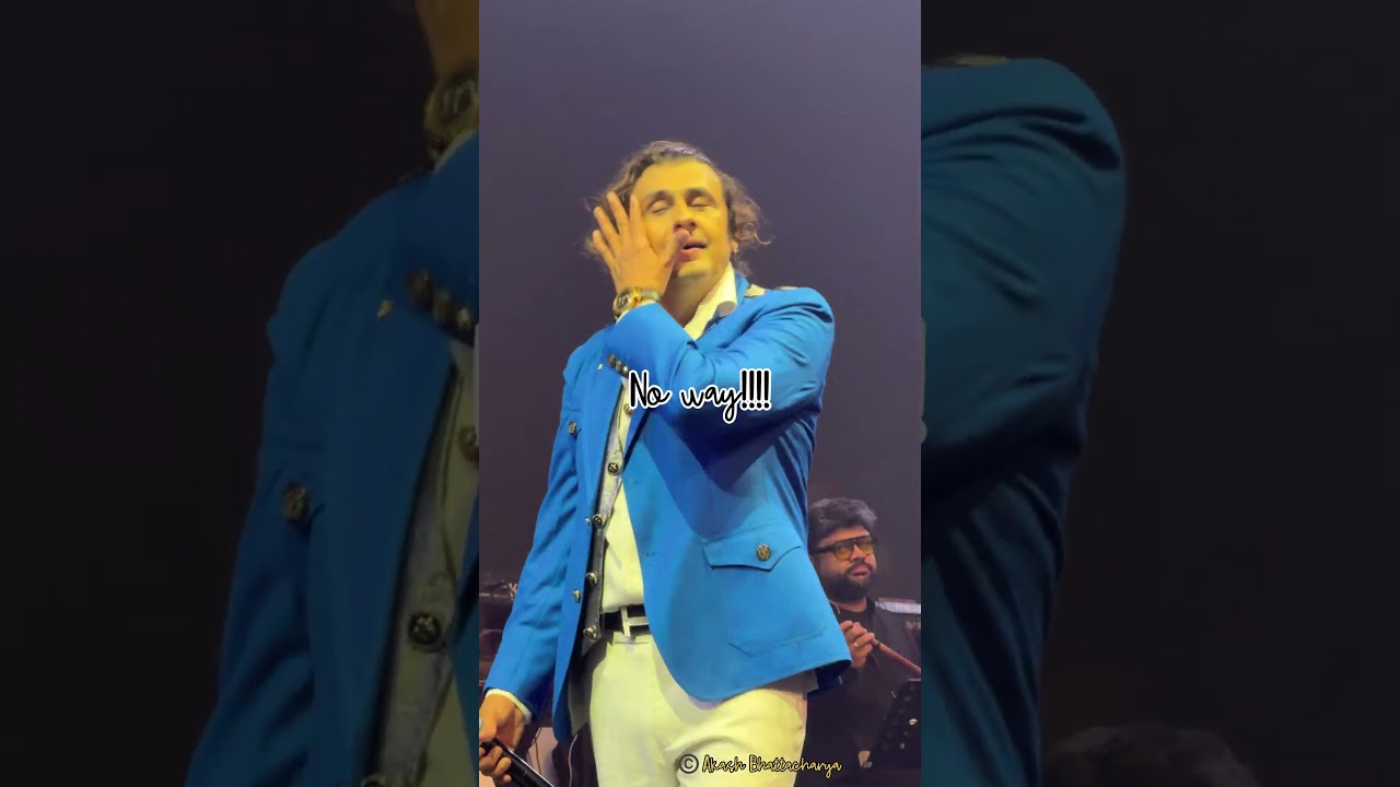 Sonu Nigam latest live in concert Mumbai Main Hoon Na Shah Rukh Khan #sonunigam #srk #srkfan