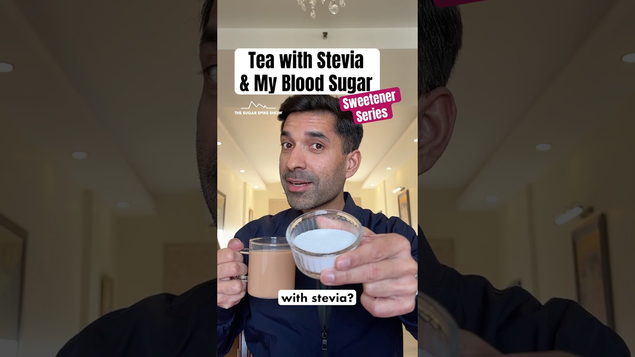 EP125: Tea with Stevia & My Blood Sugar Levels | Sweetener Series - The Sugar Spike Show
