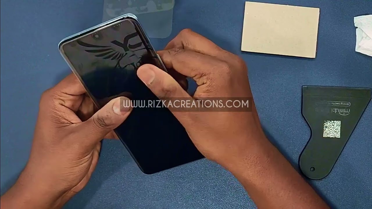 Honor 90 5G | Installing Clear/Gloss Hydrogel Screen Protector | rizkaCreations.com