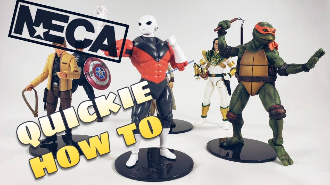 SHOKY QUICKIE: HOW TO USE NECA FIGURE DISPLAY STANDS