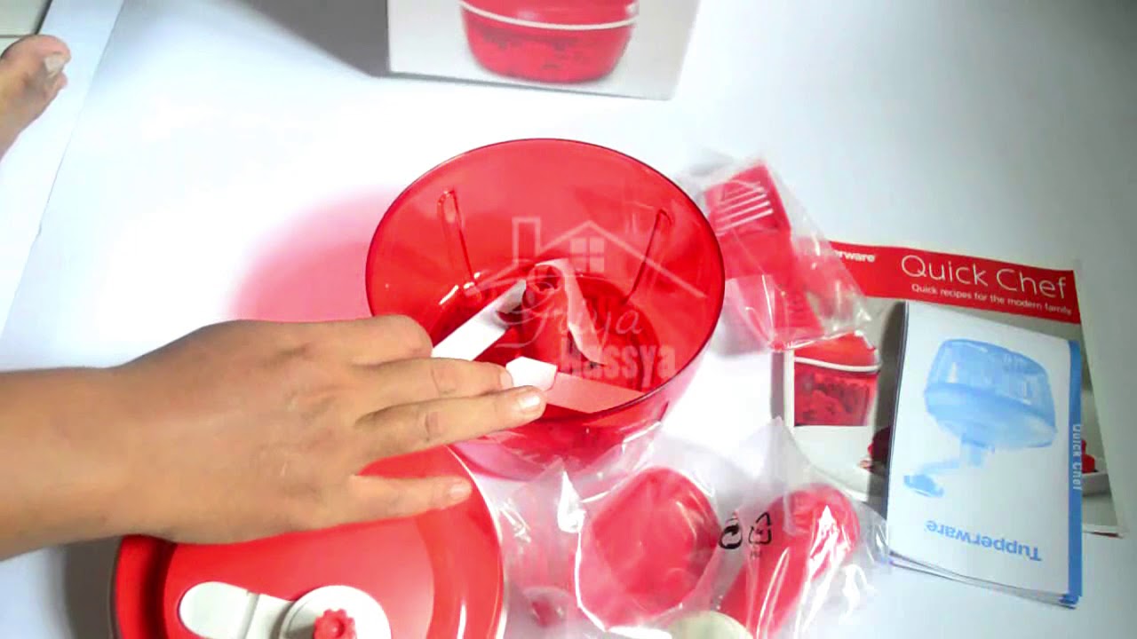 Tupperware Quick Chef Food Processor