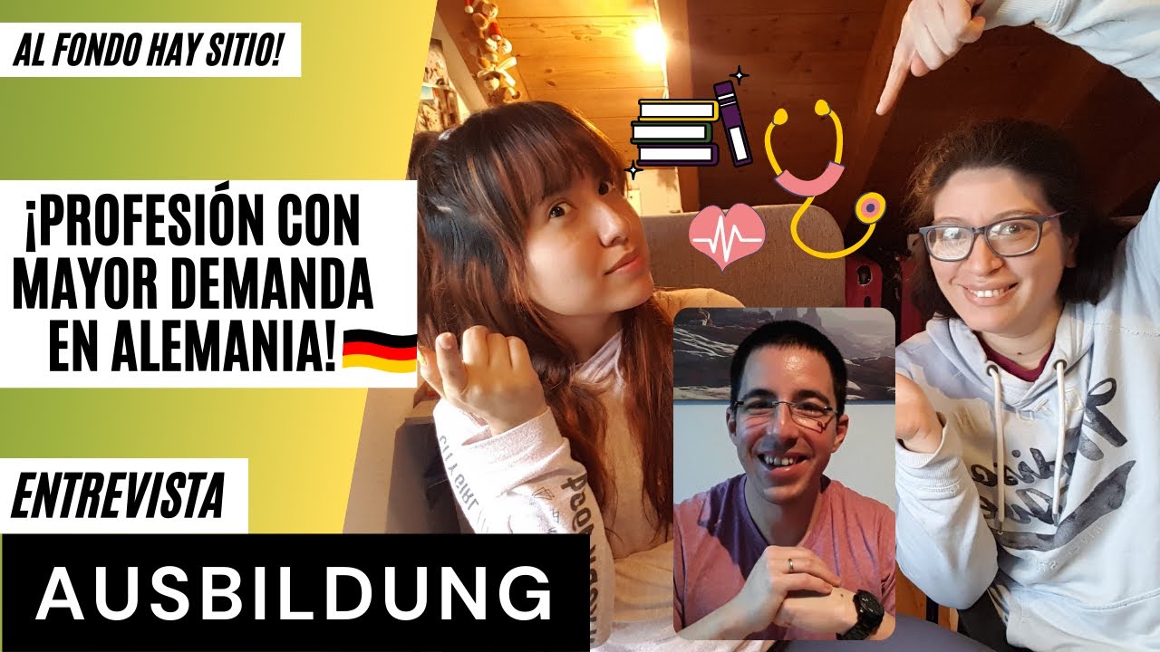 Entrevista a un Altenpflege recién graduado en #Alemania I #2  Ausbildung con mayor demanda 🍀👣