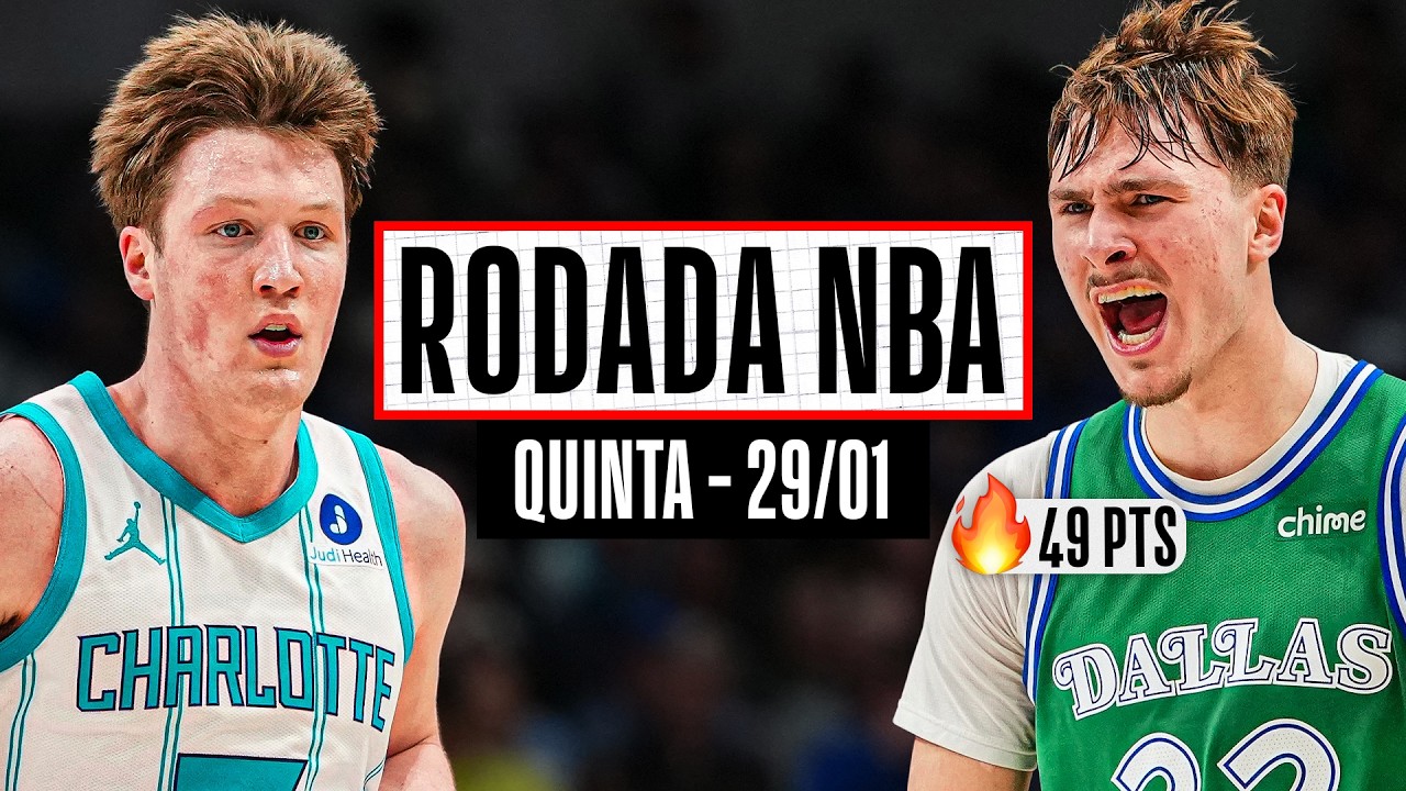 KNUEPPEL ofusca noite SURREAL de FLAGG em batalha ÉPICA de novatos - Rodada NBA 29/01