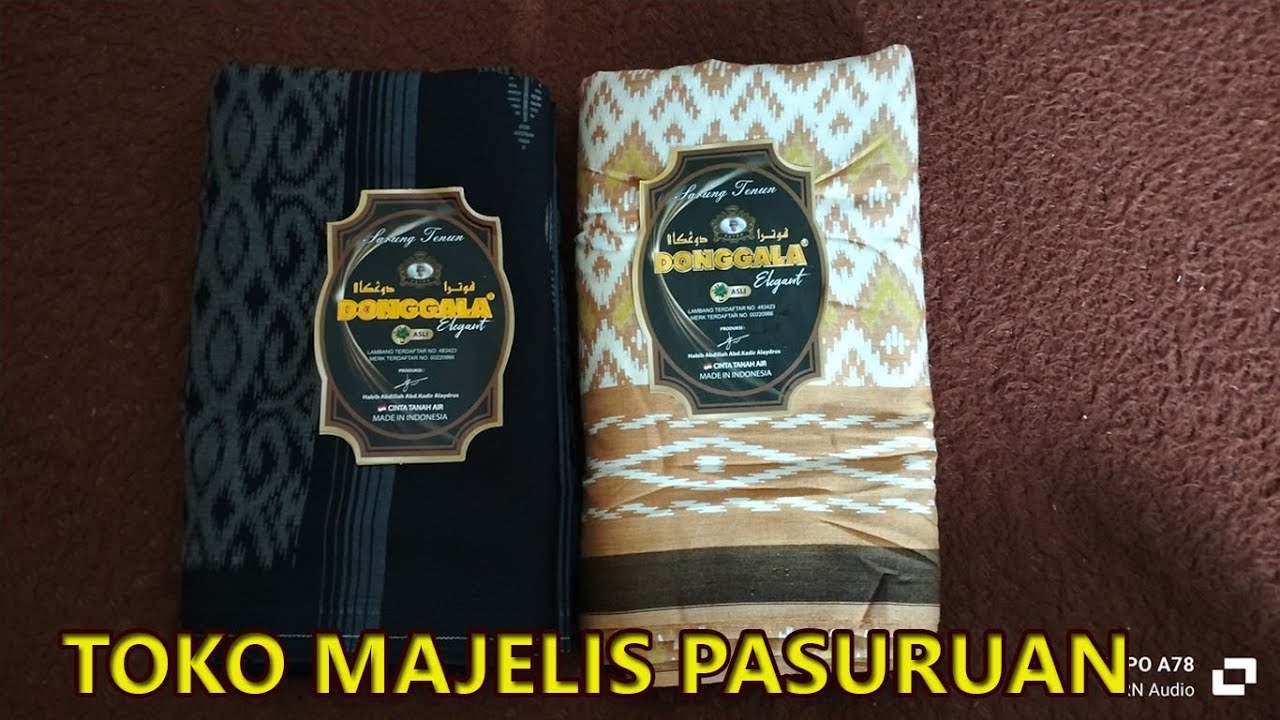 Unboxing Paket Sarung Donggala dari Toko Majelis Pasuruan