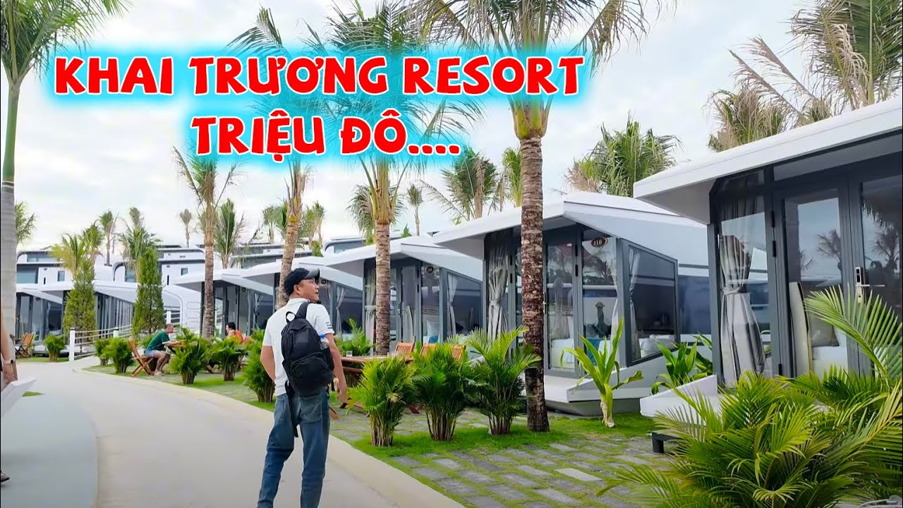 MINH RÂU KHAI TRƯƠNG RESORT TRIỆU ĐÔ ...???? .... CHOÁNG NGỢP TRƯỚC SỰ HOÀNH TRÁNG
