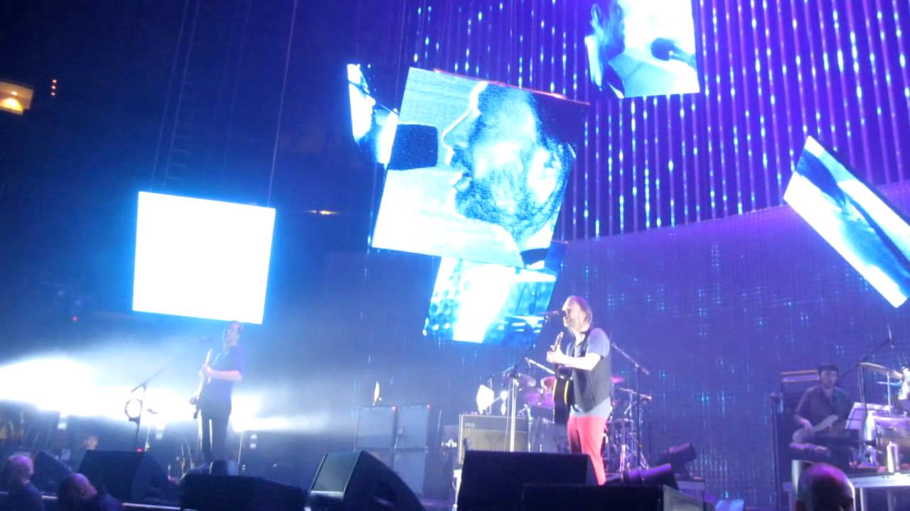 Radiohead - Skirting On The Surface ( new song ) Live @ American Airlines Center  3-5-12 in HD